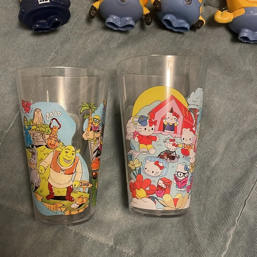 Minions Collectible Figures and Plastic Cups Set from McDonald’s